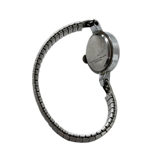 Vintage Timex Women's Silvertone Wrist Watch Salvage Condition - Picture 6 of 7